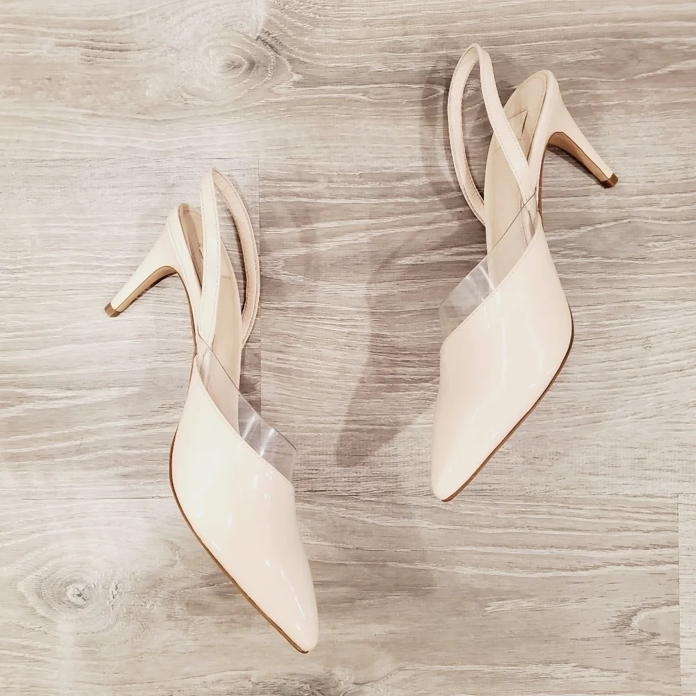 NEW Louise et Cie Kareena Slingback Heels Blush